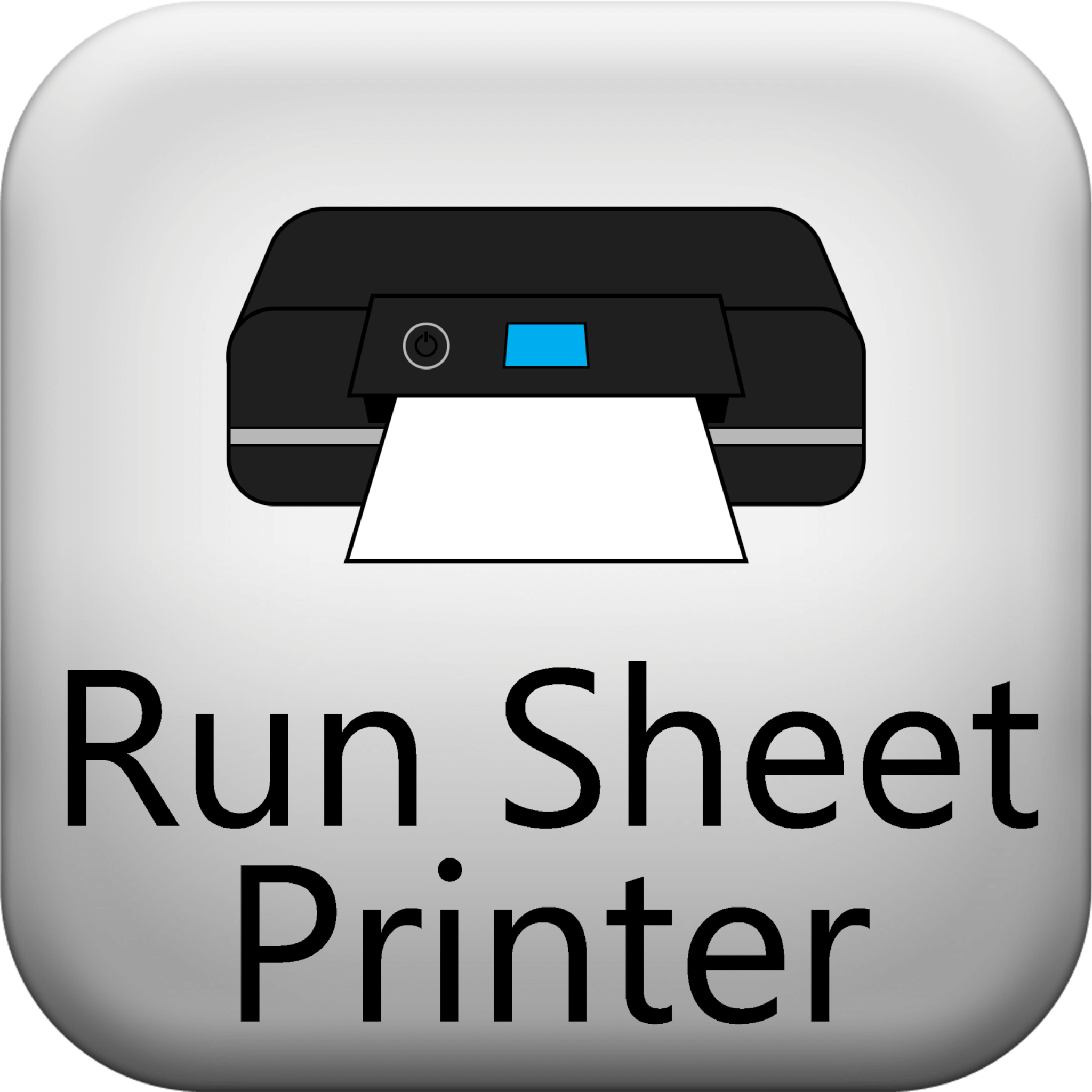 Run Sheet Printer App